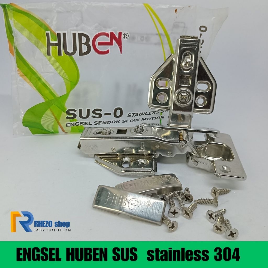 engsel sendok stainless steel 304 huben |engsel huben slow motion