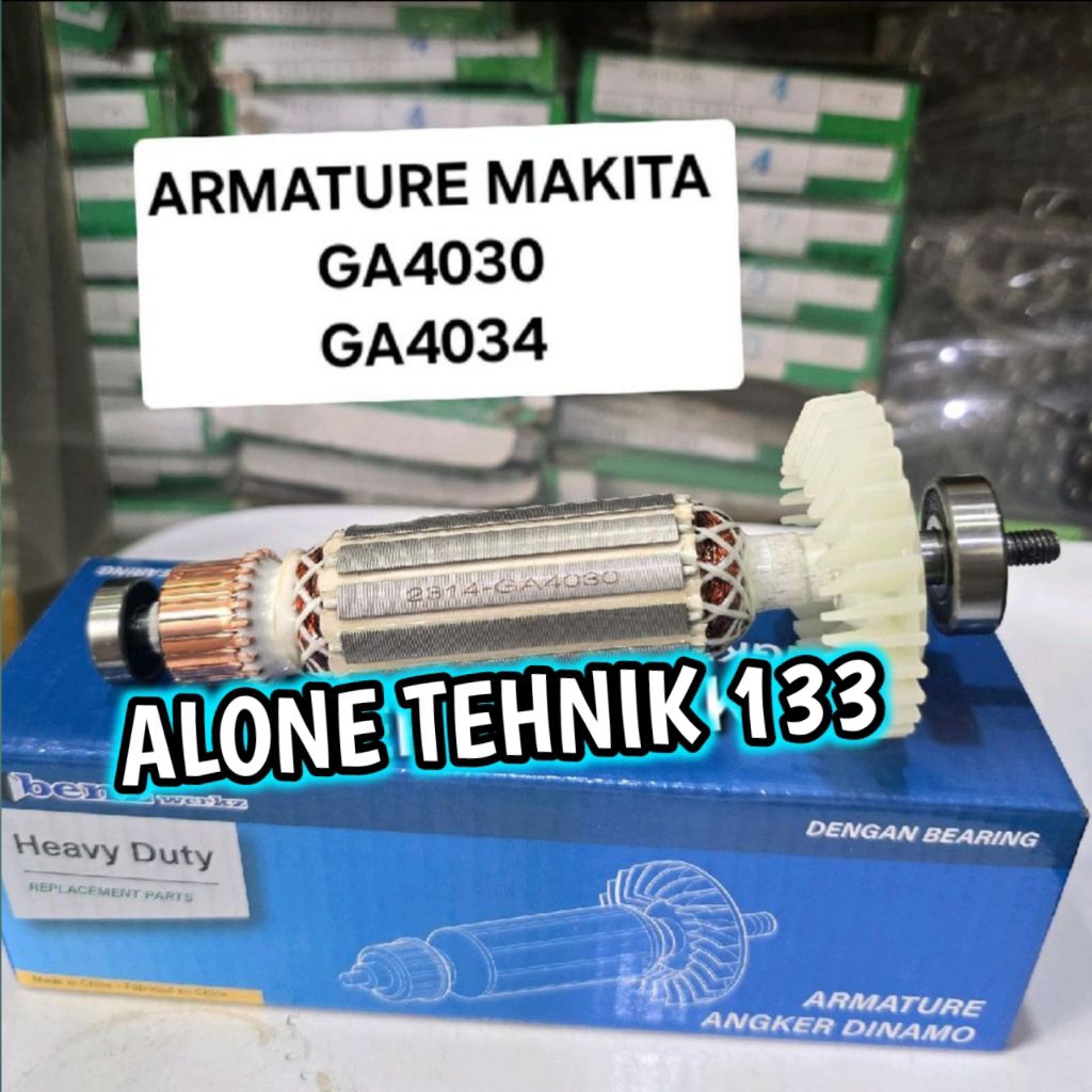 ARMATURE GA4030 GA4034 MAKITA ANGKER MESIN GERINDA TANGAN MAKITA GA4030 GA4034