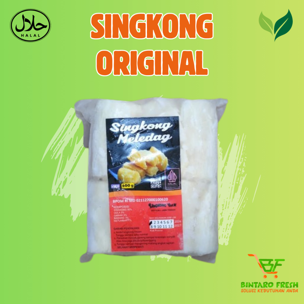 Singkong goreng frozen/ Singkong mledag/ Singkong susu/ Singkong thailand/ Singkong goreng beku