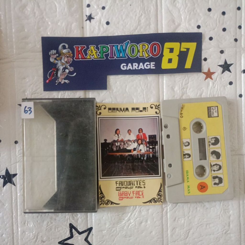 KASET PITA,,,DENMA POLRI FAVOURITE'S GROUP VOL.5,,,BABY FACE GROUP VOL.2