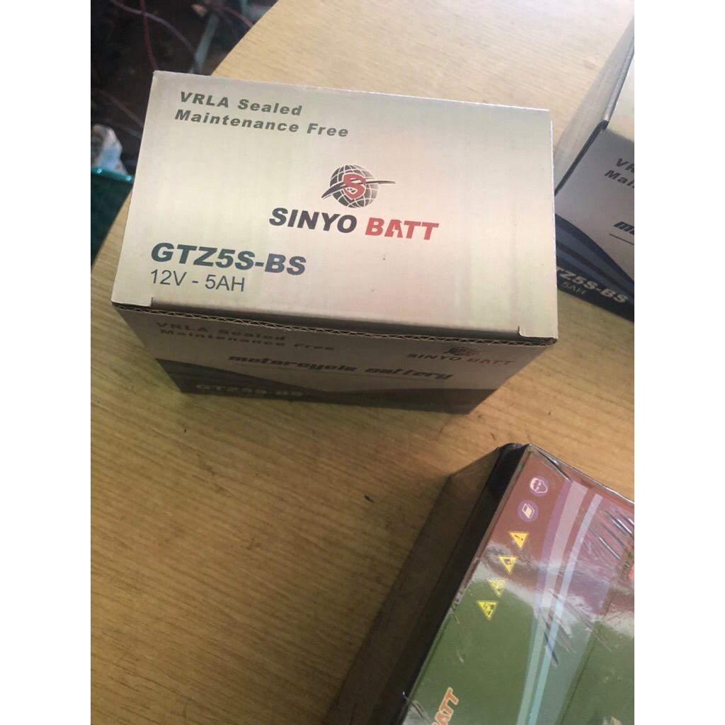 SINYO BATT GTZ5S-BS