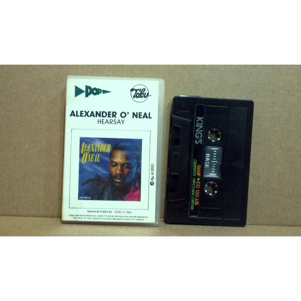 ALEXANDER O NEAL - HEARSAY - Kaset