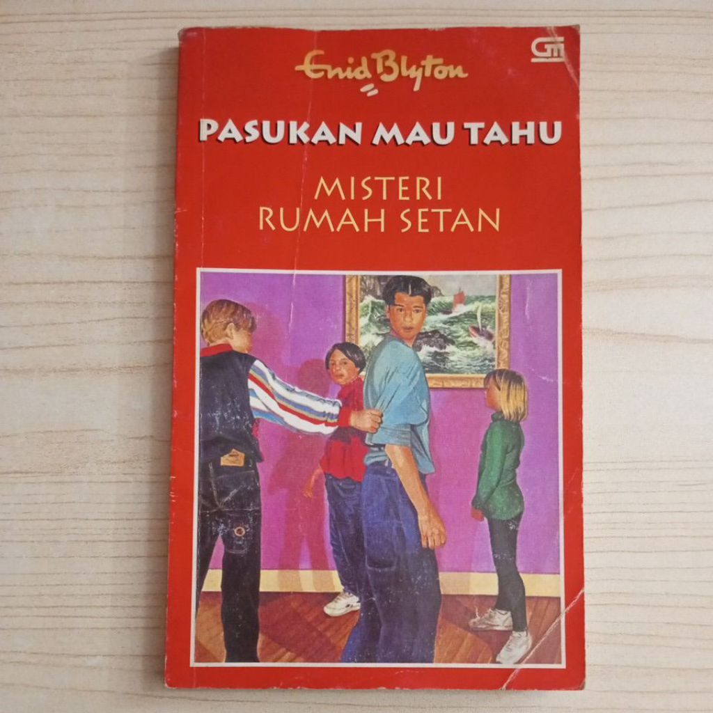 NOVEL PASUKAN MAU TAHU MISTERI RUMAH SETAN OLEH ENID BLYTON