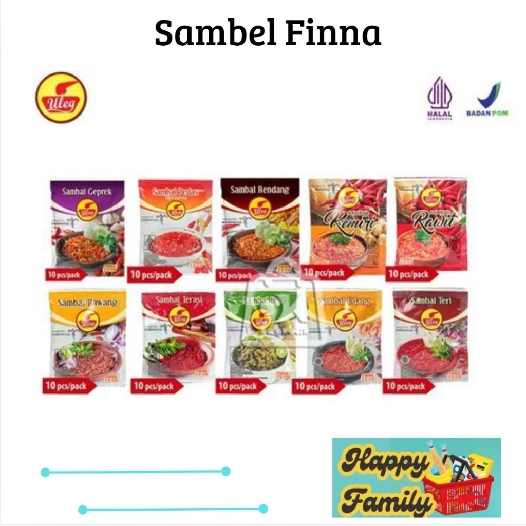 Sambel Uleg Finna Food Renteng