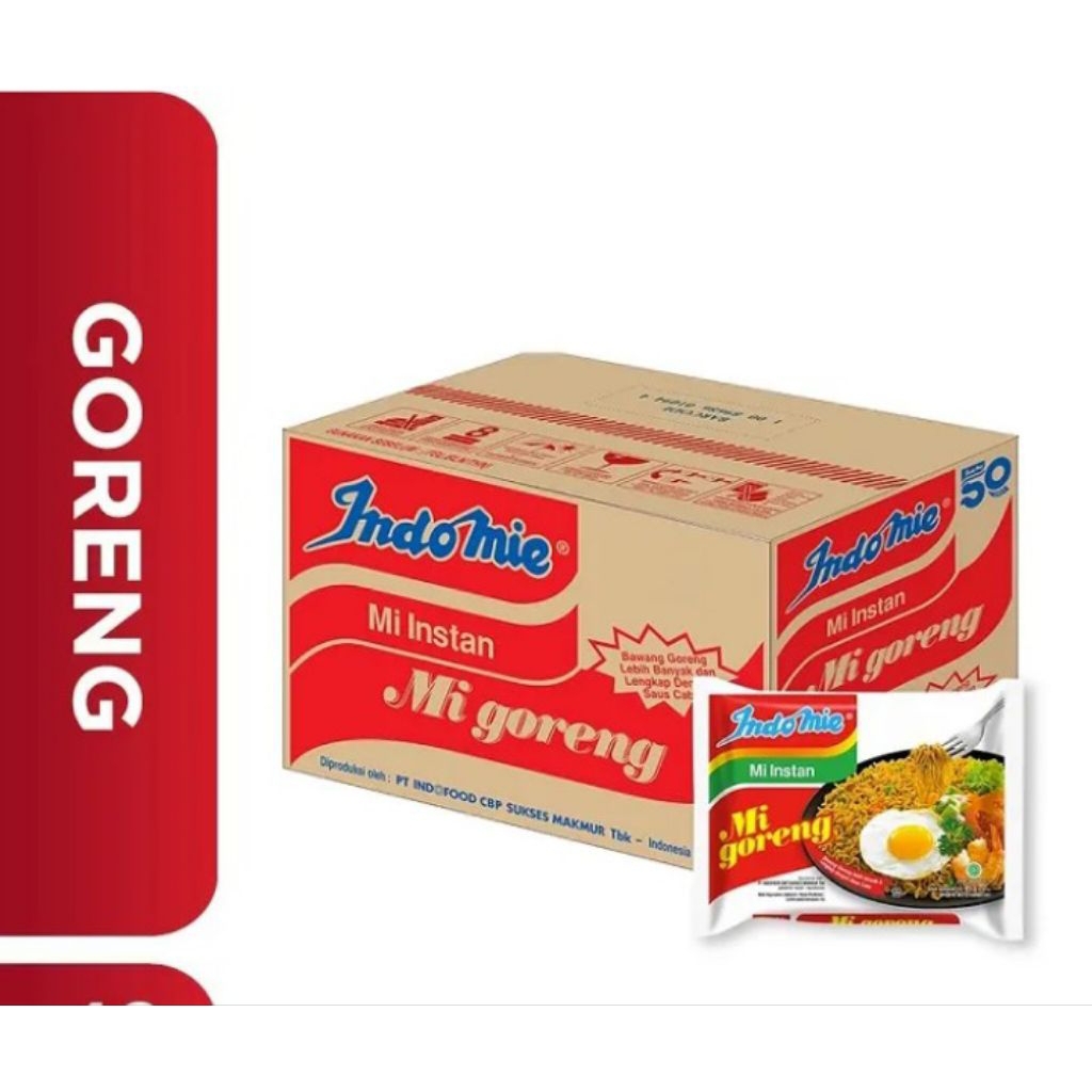 

Indomie goreng 1 dus isi 40pcs