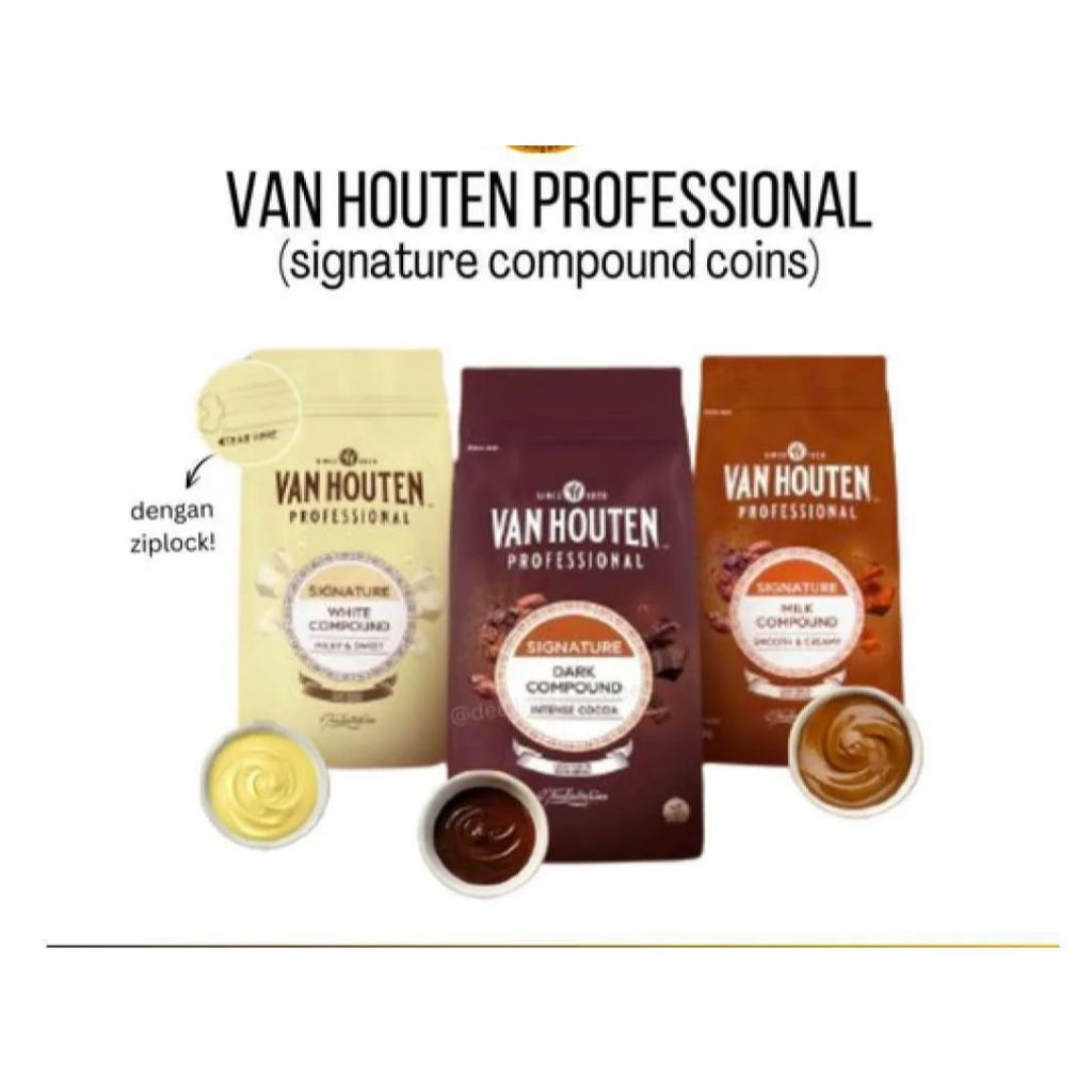 

VAN HOUTEN COINS 1kg Cokelat Compound Coin
