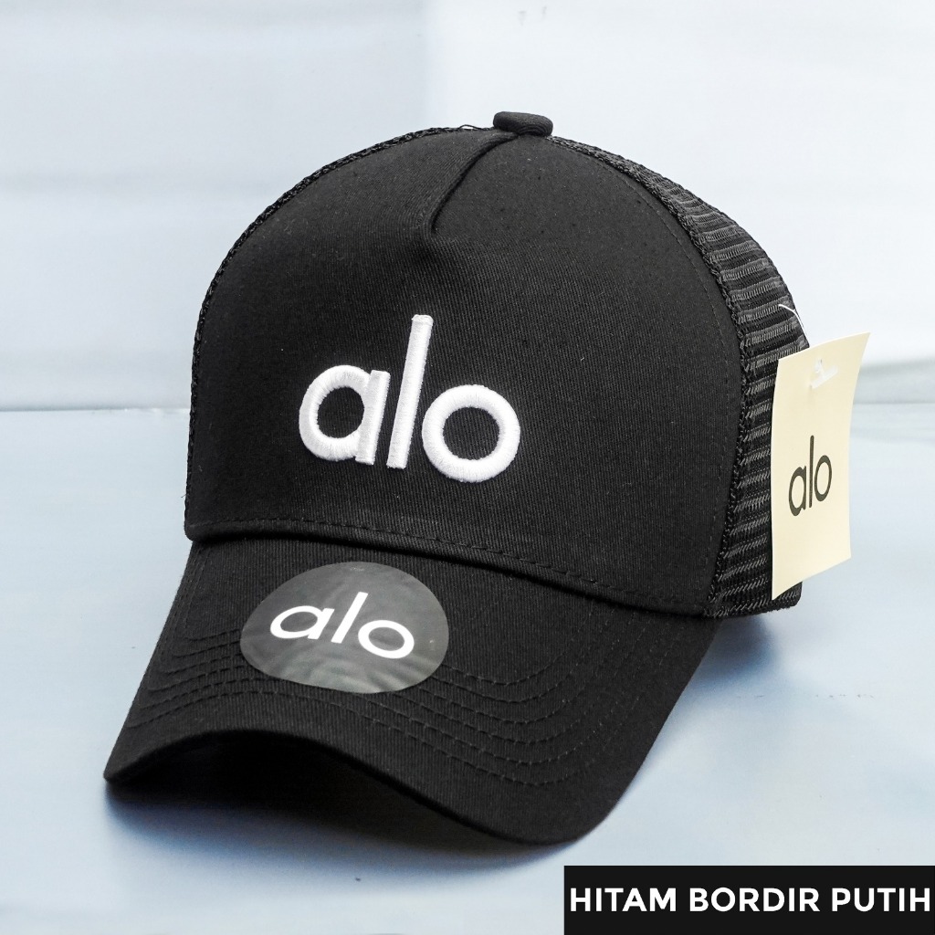 Topi Alo Trucker Topi Yoga Import Mirror