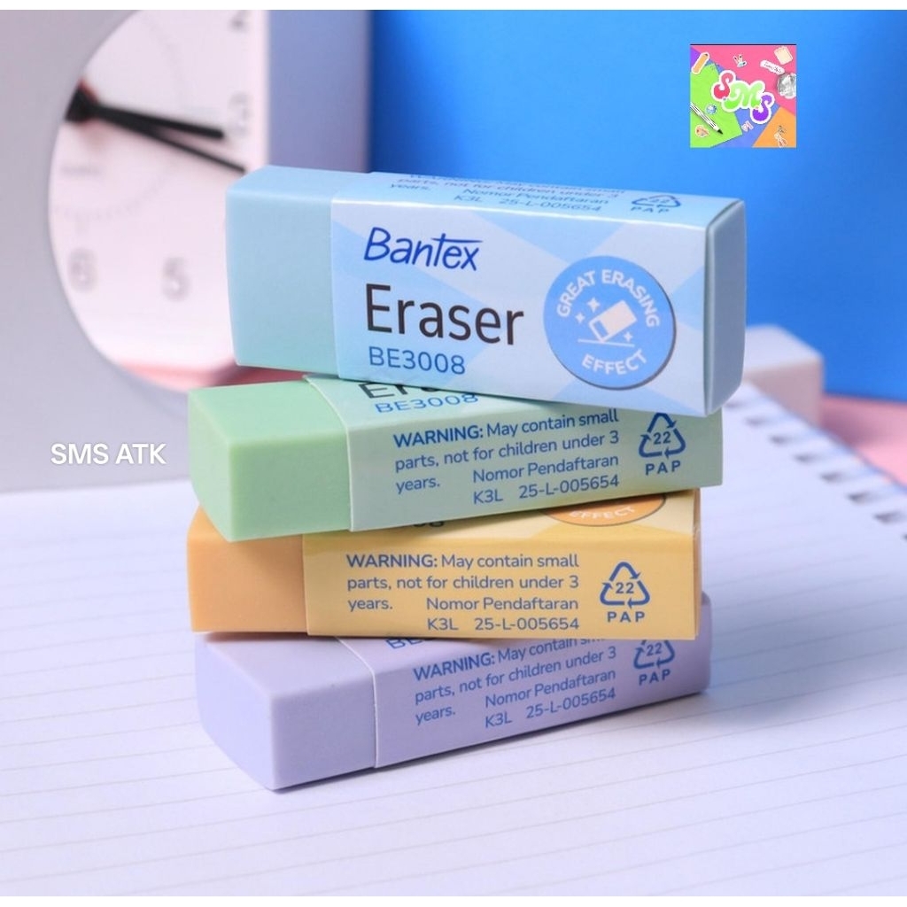 

(ecer) Penghapus kecil 32mm Bantex BE3007