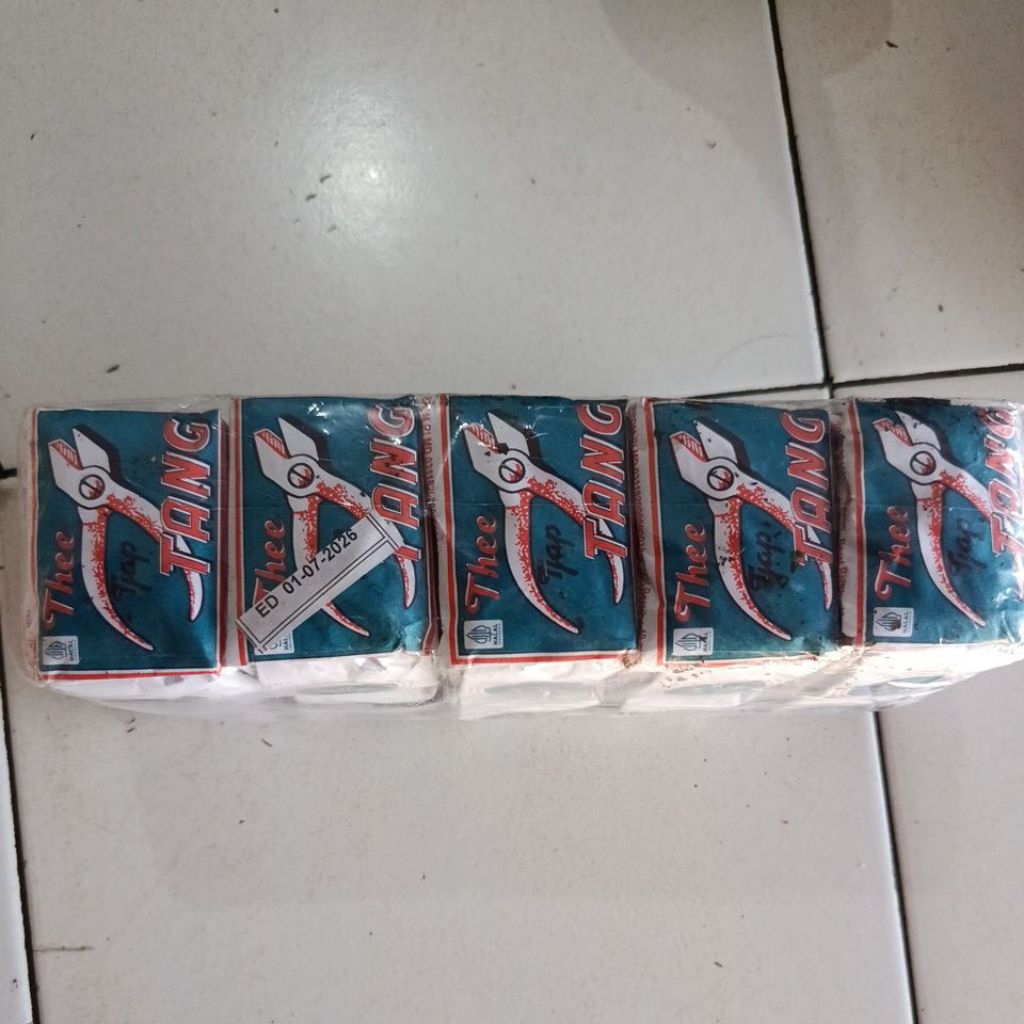 

Teh cap Tang 1 pack isi10 pcs @40gram teh tubruk