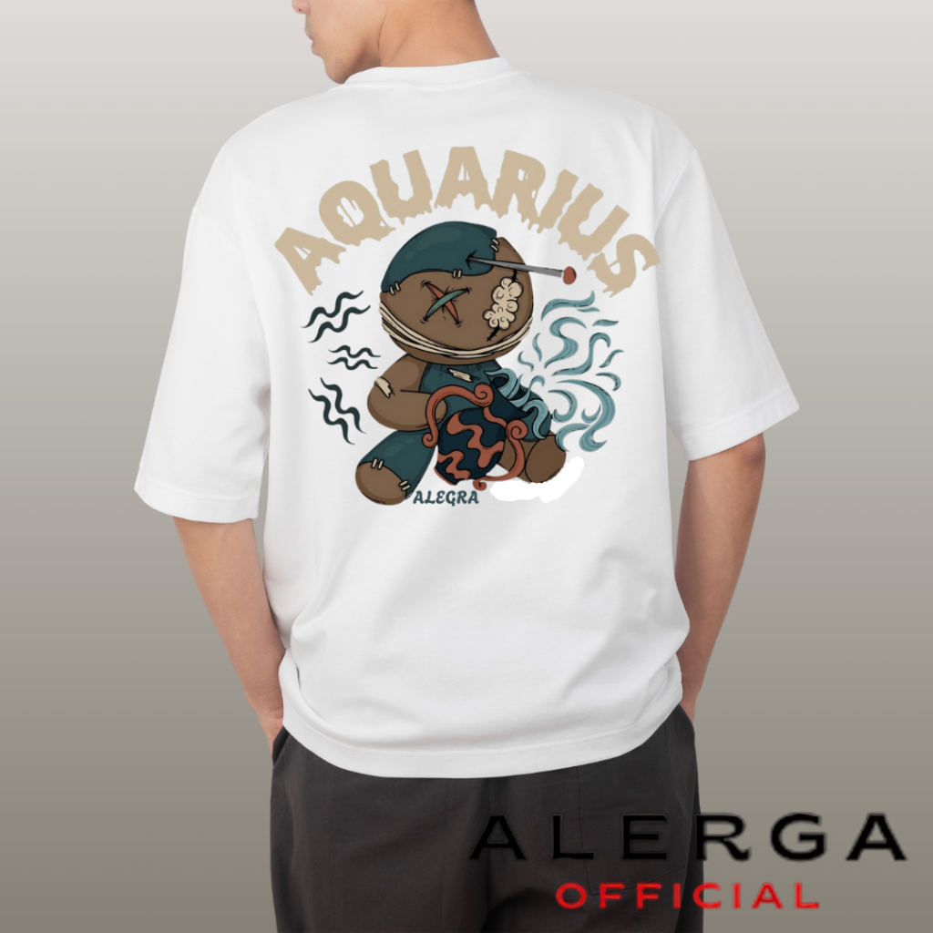ALEGRA T-SHIRT/KAOS ZODIAC AQUARIUS