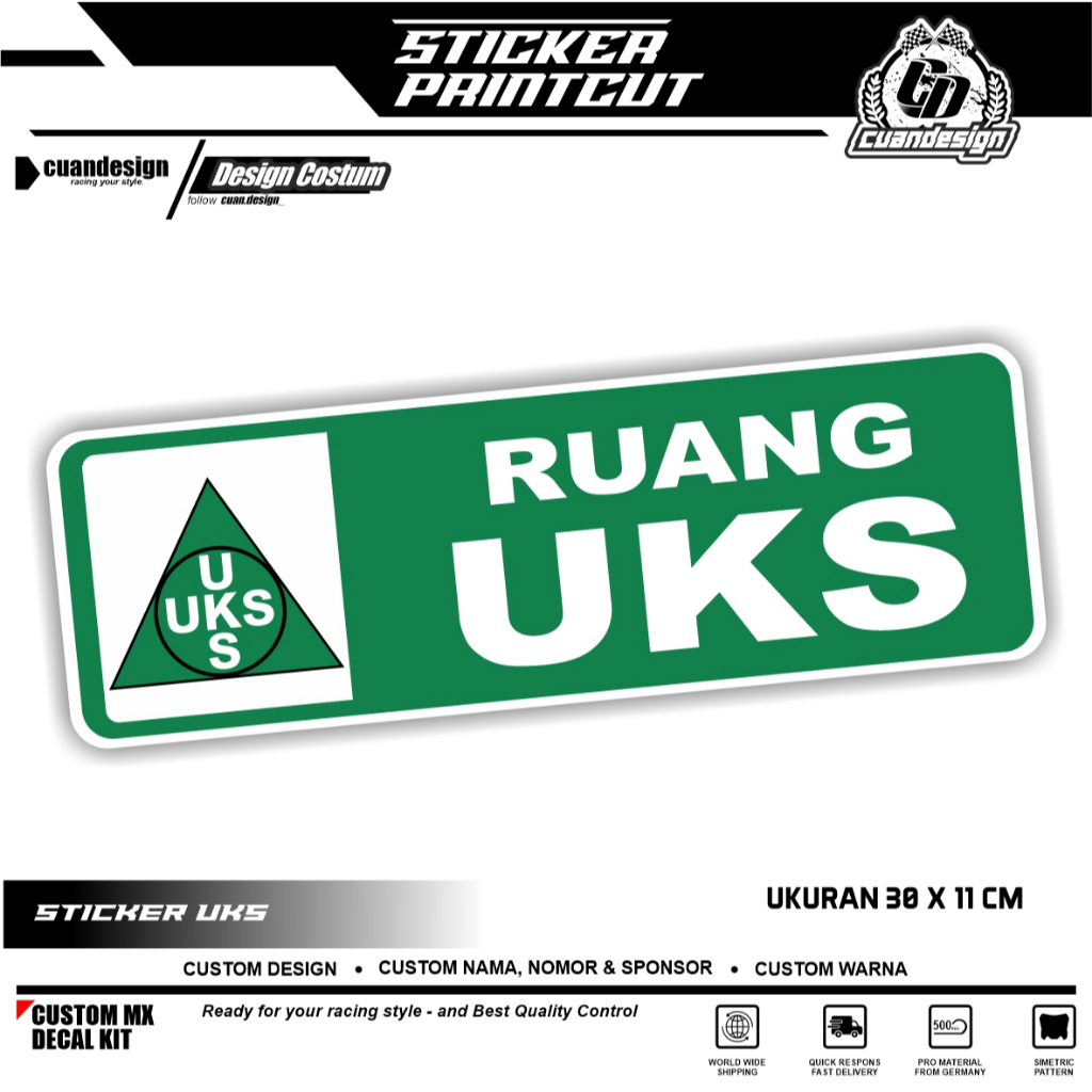 

STIKER RUANG UKS di SEKOLAH | AWET TAHAN LAMA