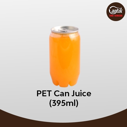 PET CAN JUICE 395ML MINUMAN + TUTUP PET CAN JUICE ISI 108 PCS