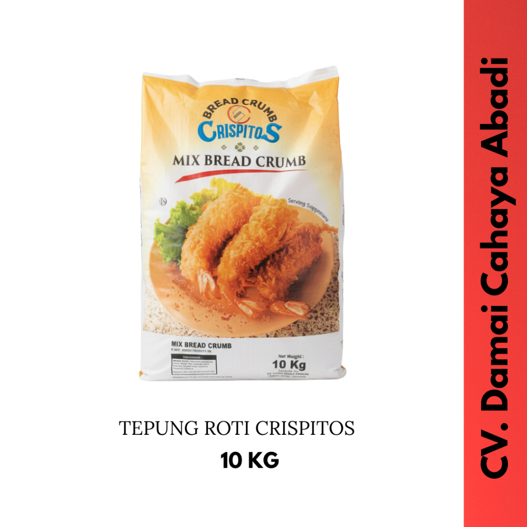 TEPUNG ROTI CRISPITOS 10 KG