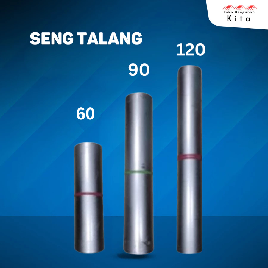 Seng Talang - seng galvalum 0,30 (60cm / 90cm/ 120cm)