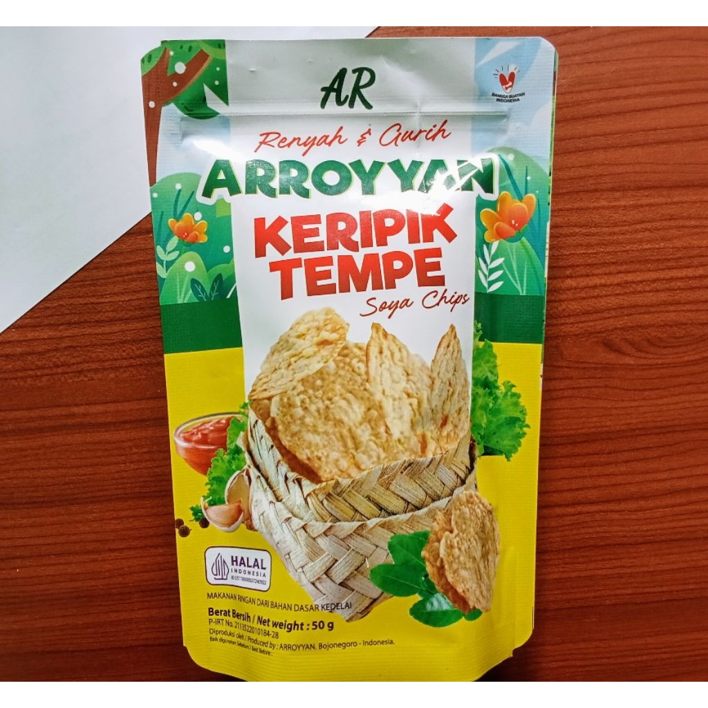 

Keripik tempe arroyyan