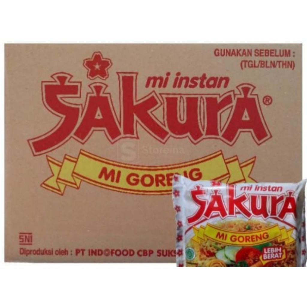 

mie sakura 1 dus isi 40 psc