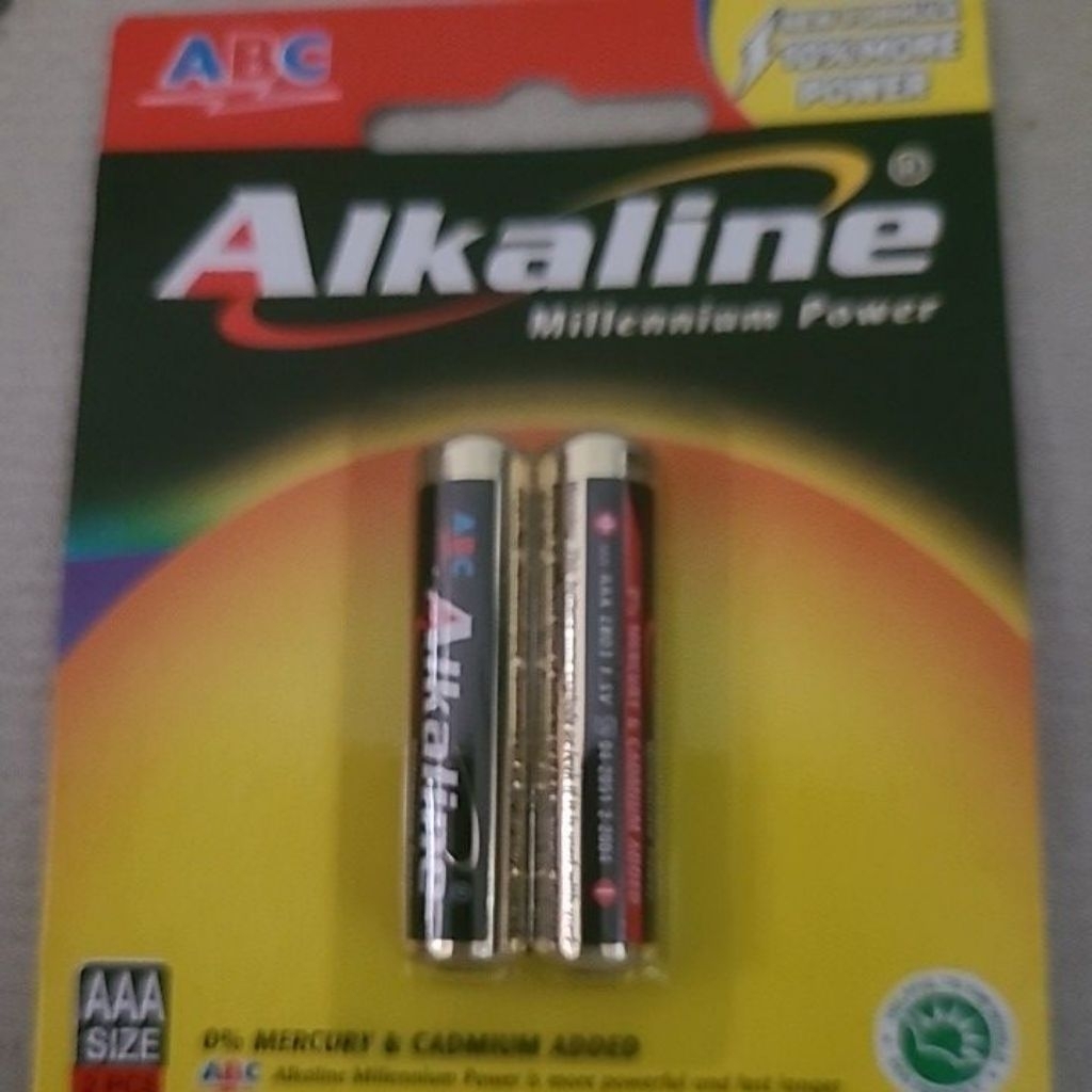 Baterai Alkaline A3 ABC