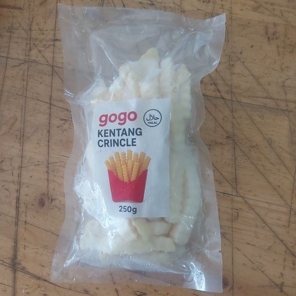 

GOGO KENTANG CRINCLE 250GR