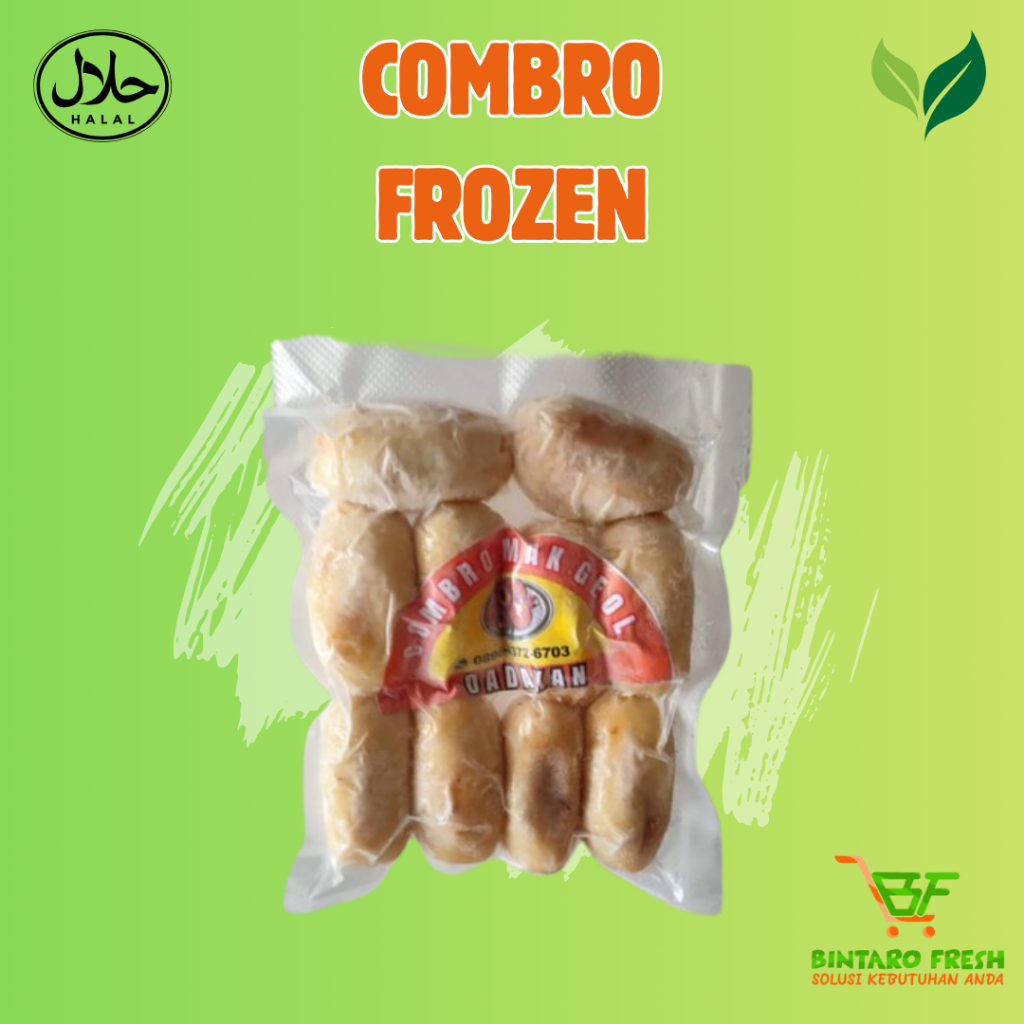 Combro frozen mak geol isi 10/ Combro frozen/ Combro isi oncom
