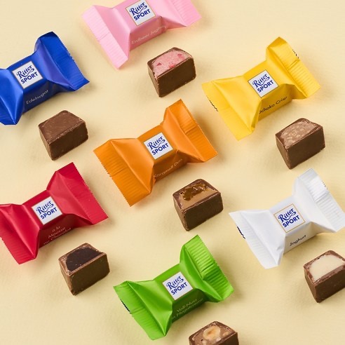 1pc Ritter Sport Ecer Mini German Chocolate / Coklat Ritter Sport Original