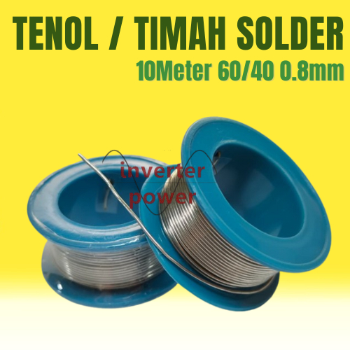 TIMAH TENOL SOLDER  DIAMETER 0.8 Tenol 0.8mm Timah solder