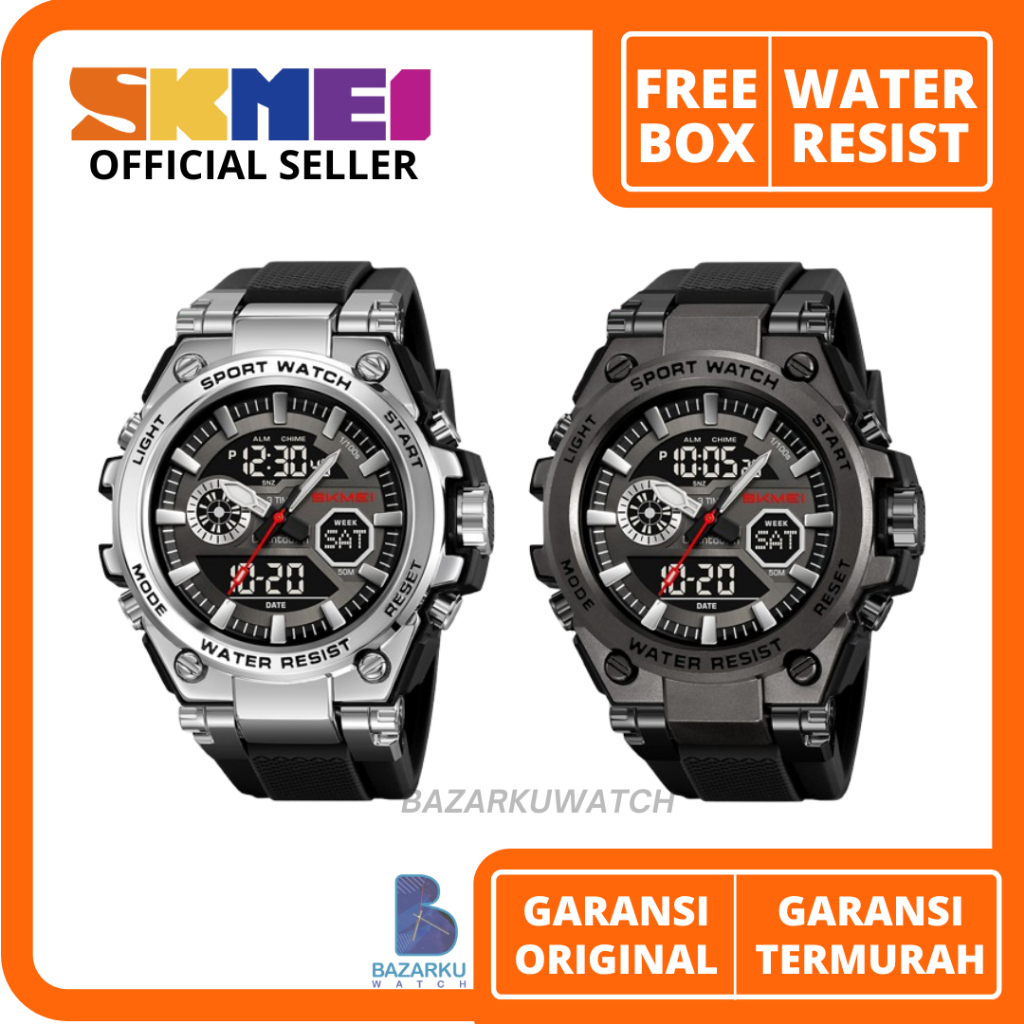 Jam Tangan Pria Skmei 2417 Jam Tangan Sport Pria Jam Tangan Skmei Jam Skmei Pria Jam Tangan Cowok