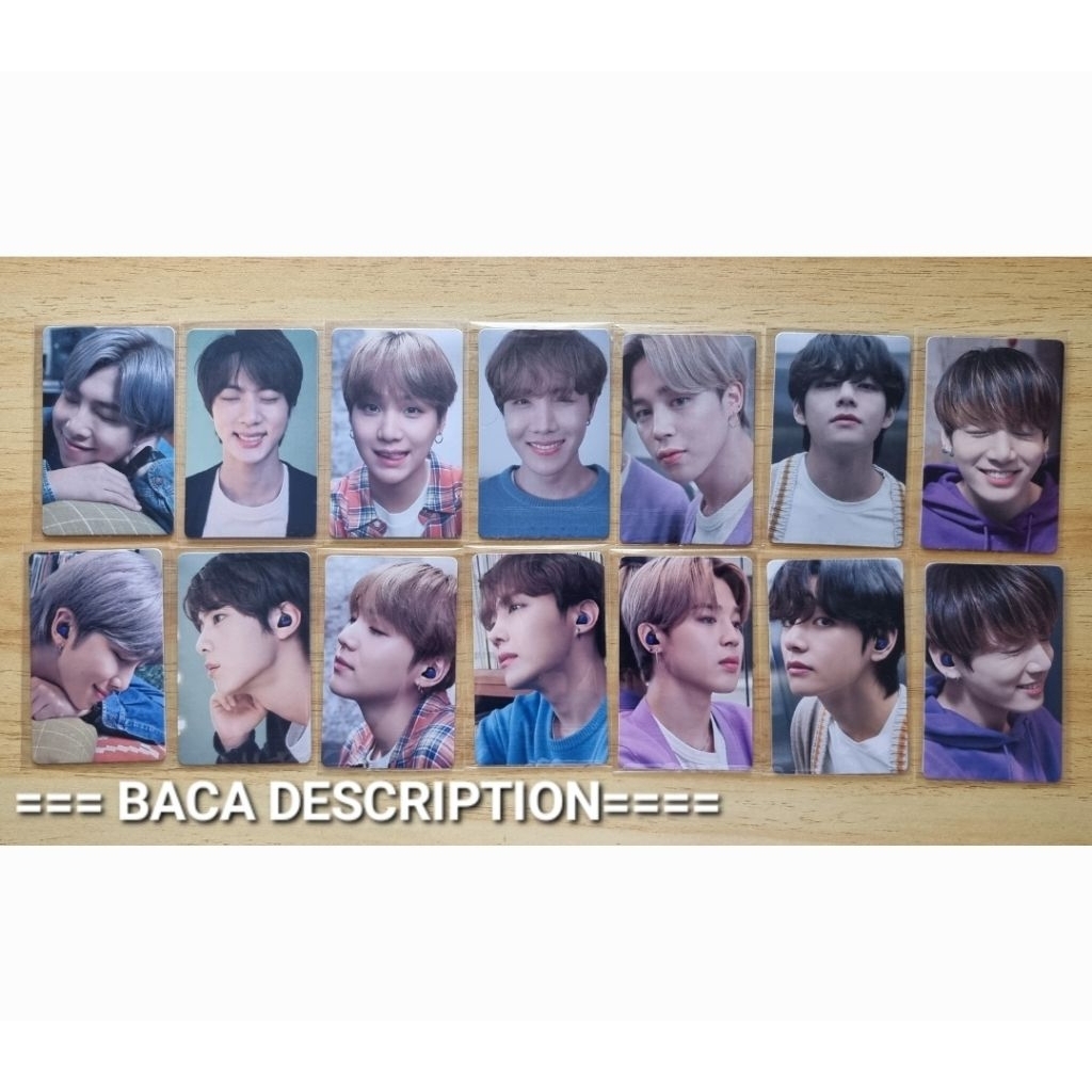 PHOTOCARD BTS SAMSUNG SERIES + BUDS GALAXY SERIES