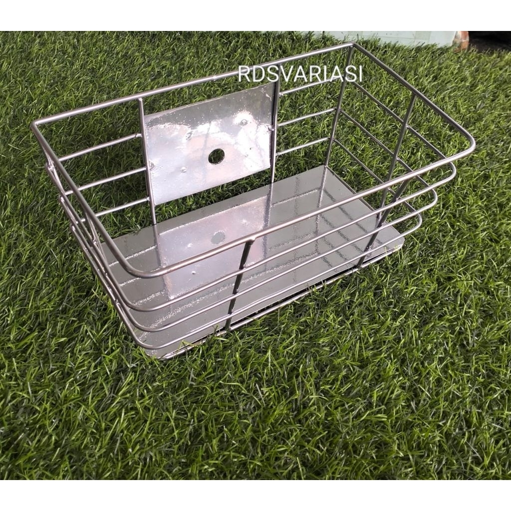 Keranjang sepeda Lipat adaptor front blok Rak depan sepeda lipat