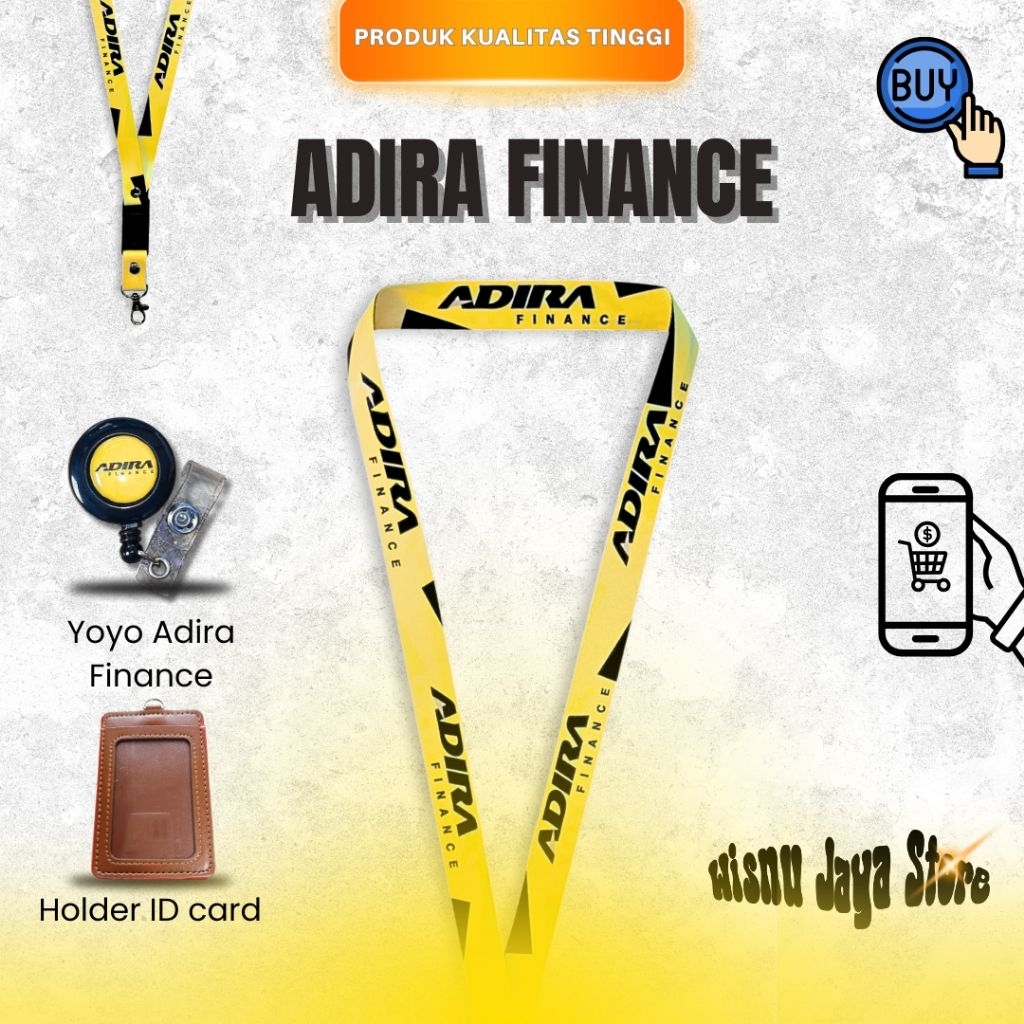 

LANYARD TALI ID CARD ADIRA FINANCE TERBARU | LANYARD ADIRA GROSIR TERMURAH & BERKUALITAS