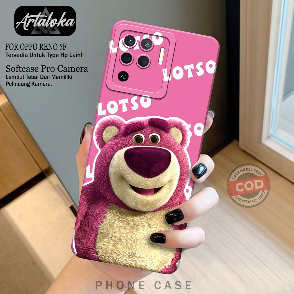 Softcase OPPO RENO 5F Fashion Case Kartun Case Hp OPPO RENO 5F Silikon Pro Camera OPPO RENO 5F Kesin