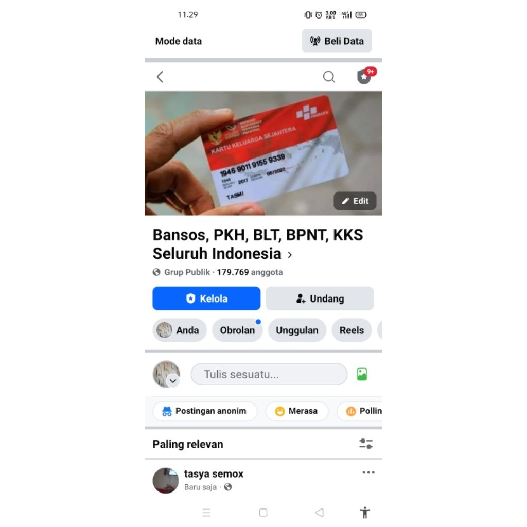 Jual Grup Facebook Rame Interaksi