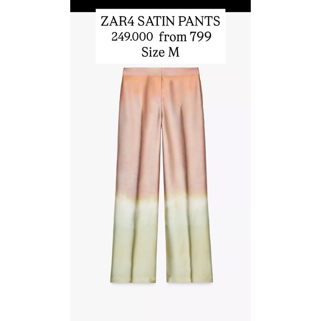 LAST PIECE - original store ZARA / GU3SS / M4NGO / M4SSIMO DUTT SALE dress / pants / top / crop top 