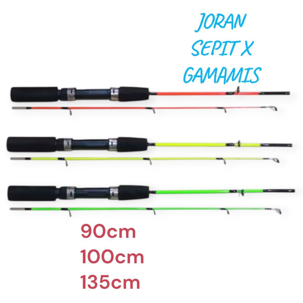 Joran Pancing Sepit X Gamamis Joran Fiber Sambung 2