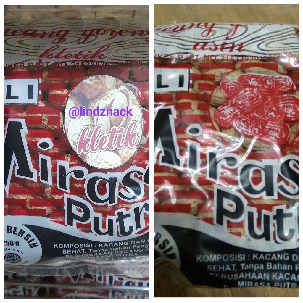 Kacang Goreng Mirasa Putra Purbalingga 250 gr