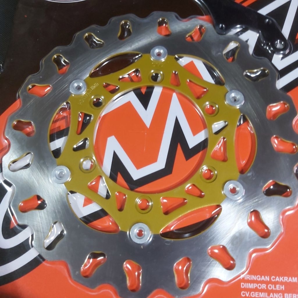 cod piringan megapro, tiger old 300m plus breket kaliper