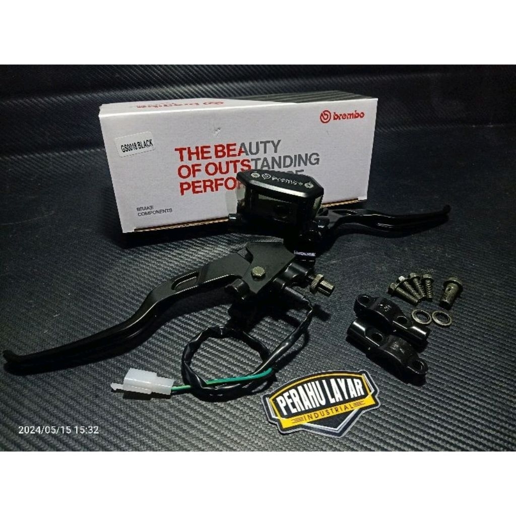 master rem oval set handle kopling brembo Master rem tabung kotak master rem tabung kanan universal 