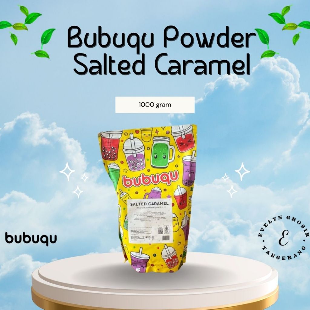 

Bubuqu Powder Drink Salted Caramel - Bubuk Minuman Karamel Gurih 1 Kg