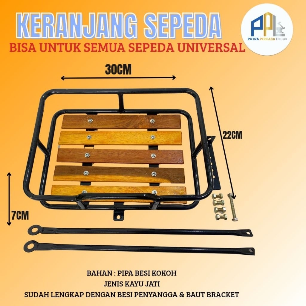 KERANGJANG SEPEDA/FRONT RAK SEPEDA FIXIE FEDERAL MINION SELI MTB/RAK SEPEDA MODEL CLASSIC VINTAGE/KE