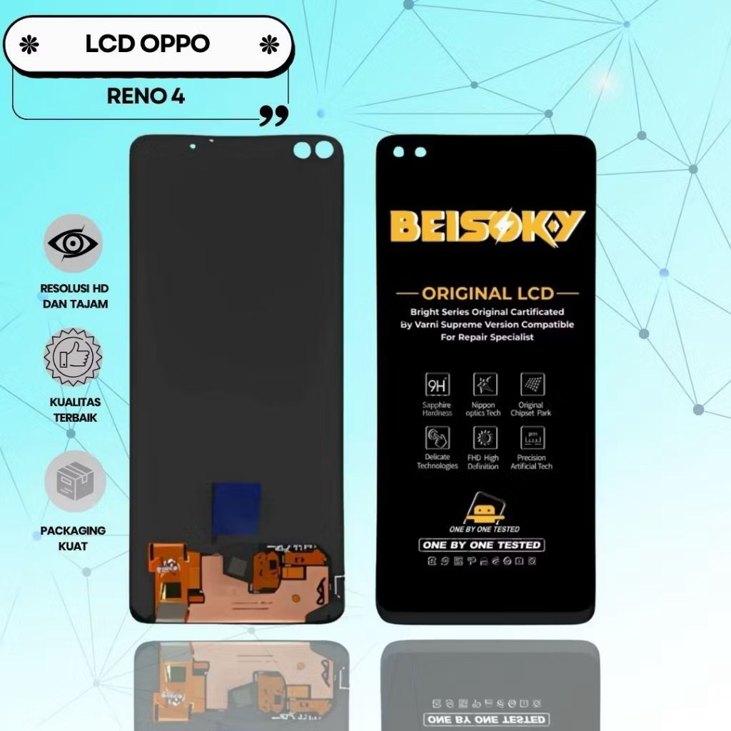 LCD TOUCHSCREEN OPPO RENO 4 / RENO 4F / 4Lite Fullset Ori
