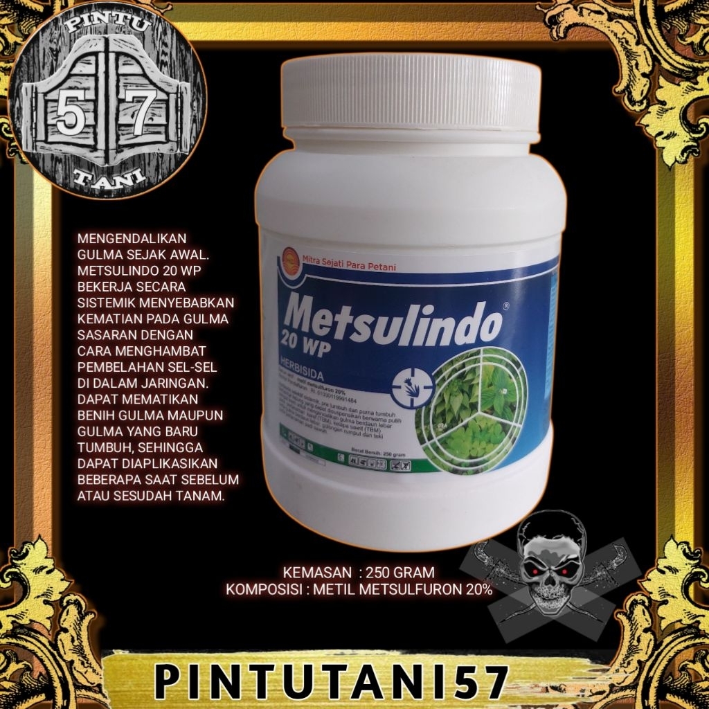 METSULINDO 20 WP 250 GRAM