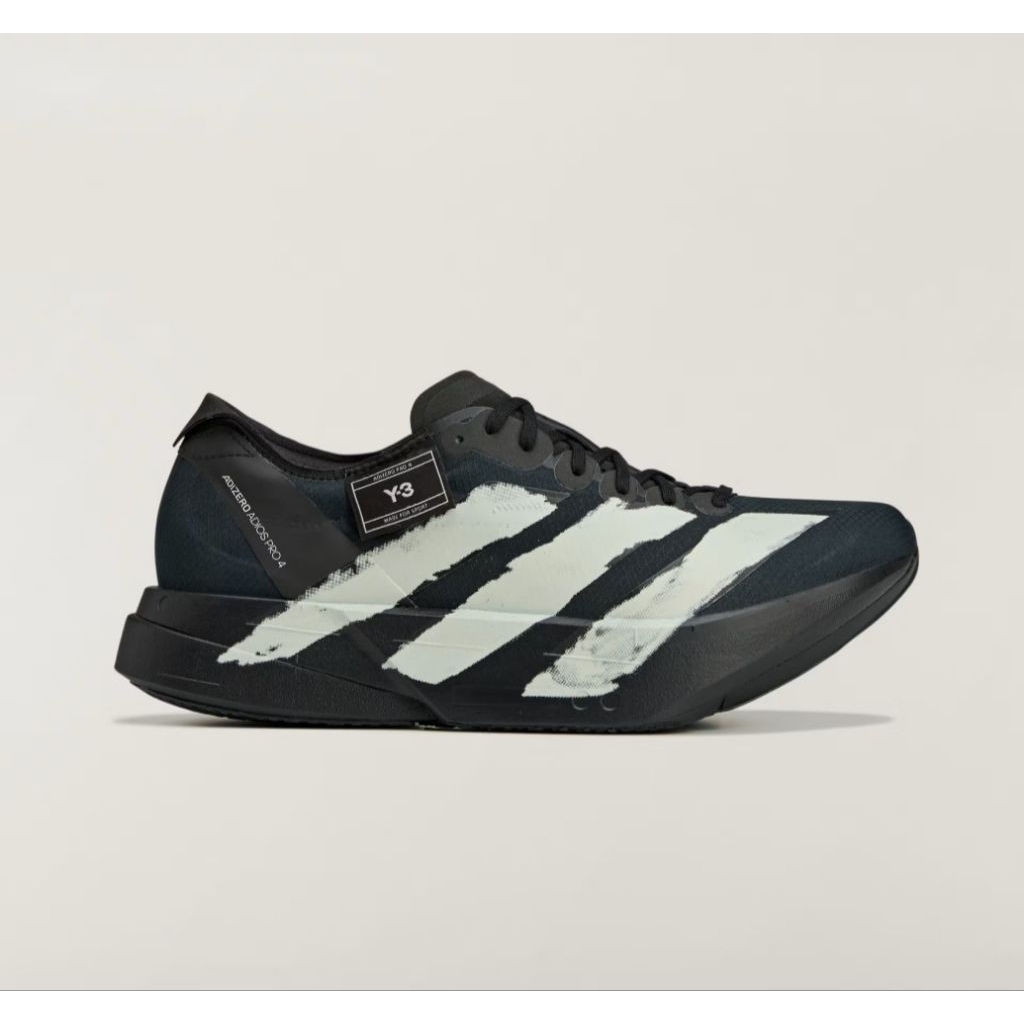 ADIDAS Y-3 ADIZERO ADIOS PRO 4 BLACK