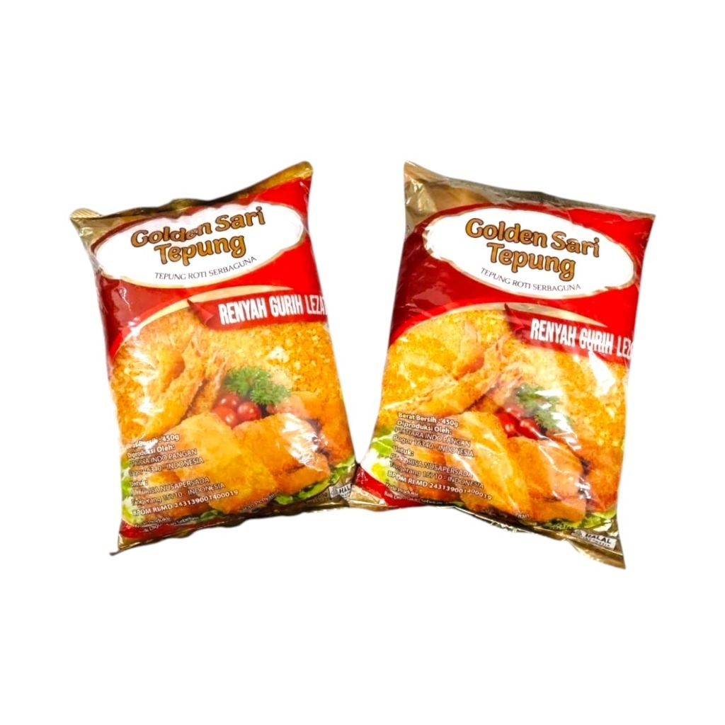 

Golden sari tepung renyah gurih lezat 450gr