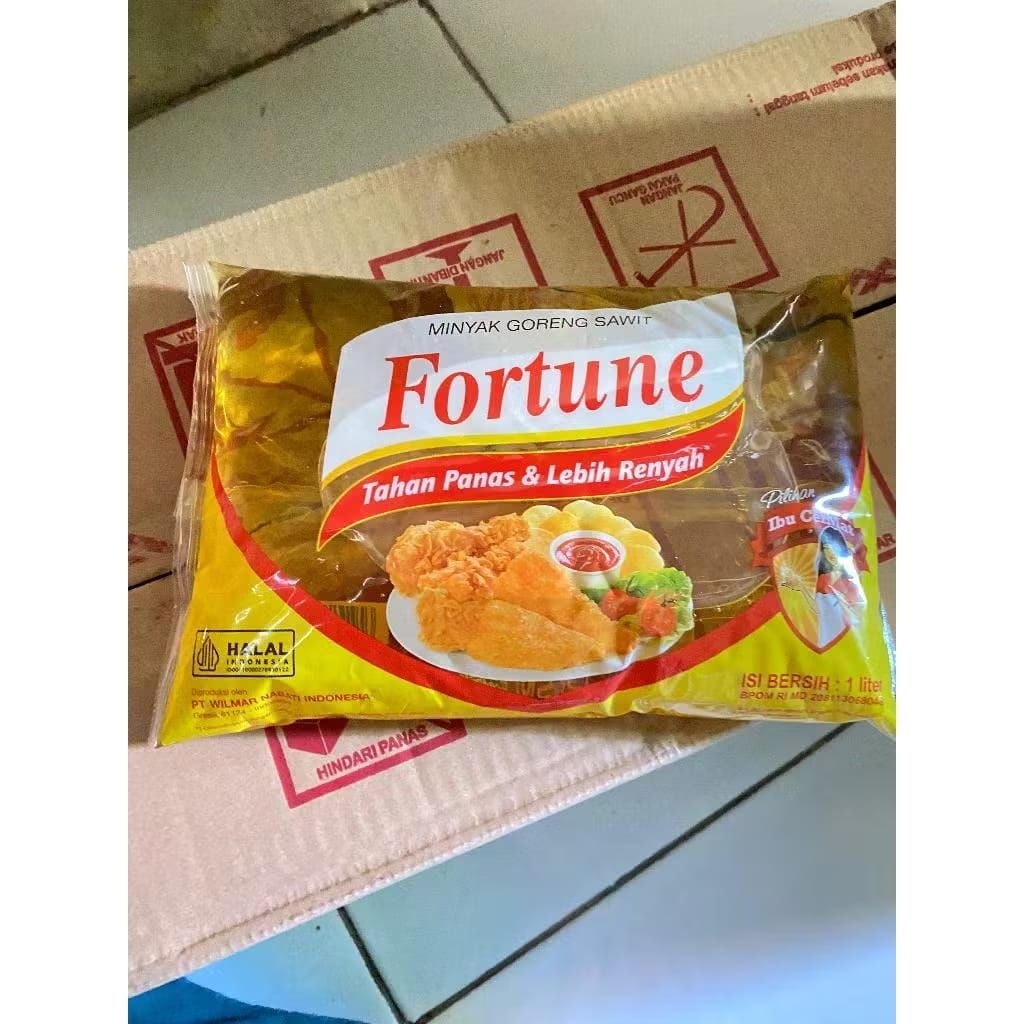 

Fortune Bantal Minyak Goreng kemasan 1liter
