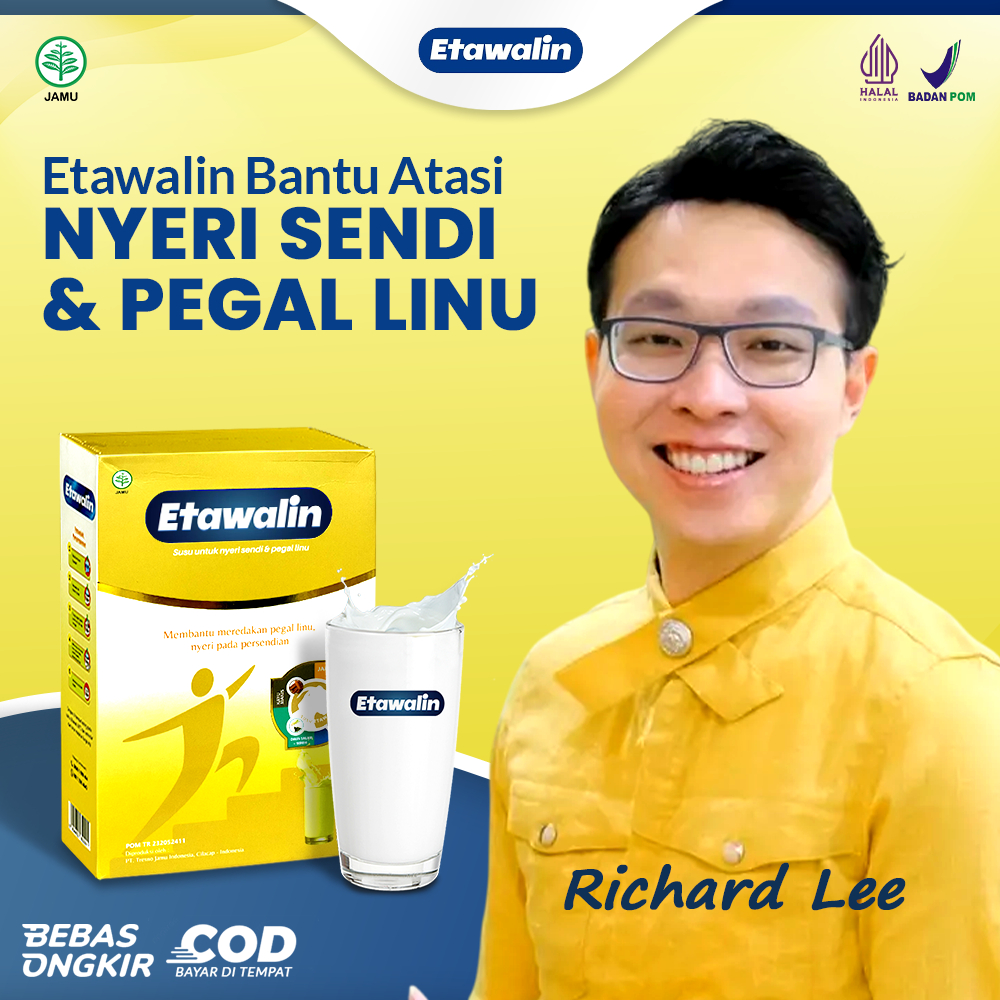 

ETAWALIN Bantu Atasi Nyeri Sendi dan Pegal Linu