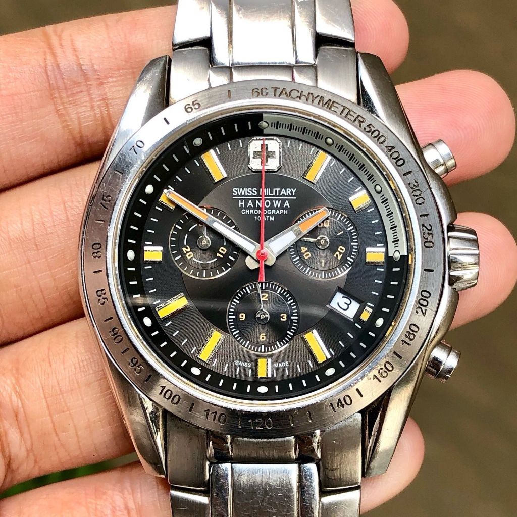 Swiss Military Hanowa Date Chrono