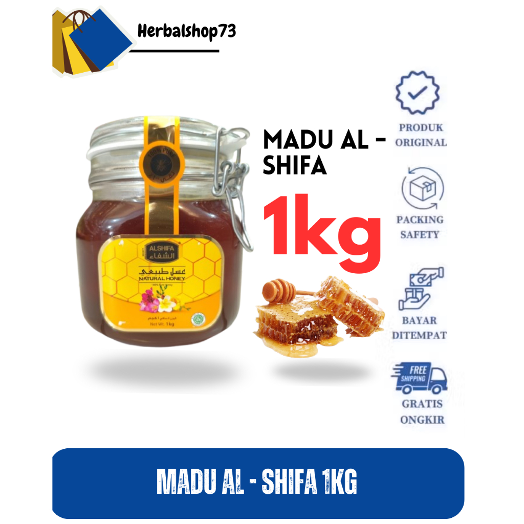

Madu Al Shifa 1kg Kemasan Botol Kaca | Madu Import Arab Saudi Original