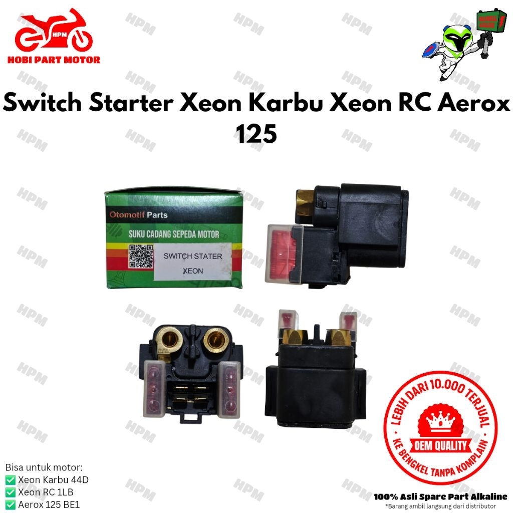 Bendik switch relay starter xeon karbu xeon rc gt aerox 125 oem quality