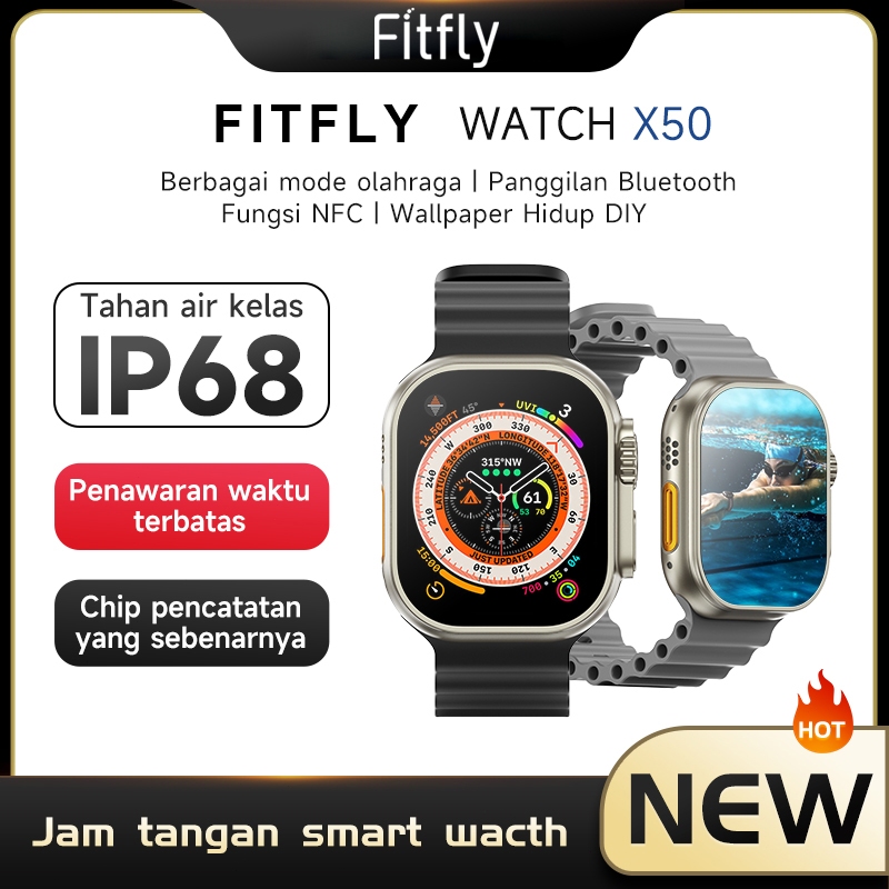 Fitfly Smartwatch X50 IP68