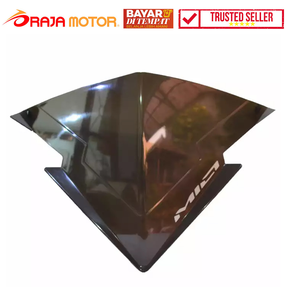 COD READY - TGP Visor Yamaha Mio M3 - Hitam - RAJA MOTOR Jual Aksesoris Variasi Sepeda Motor