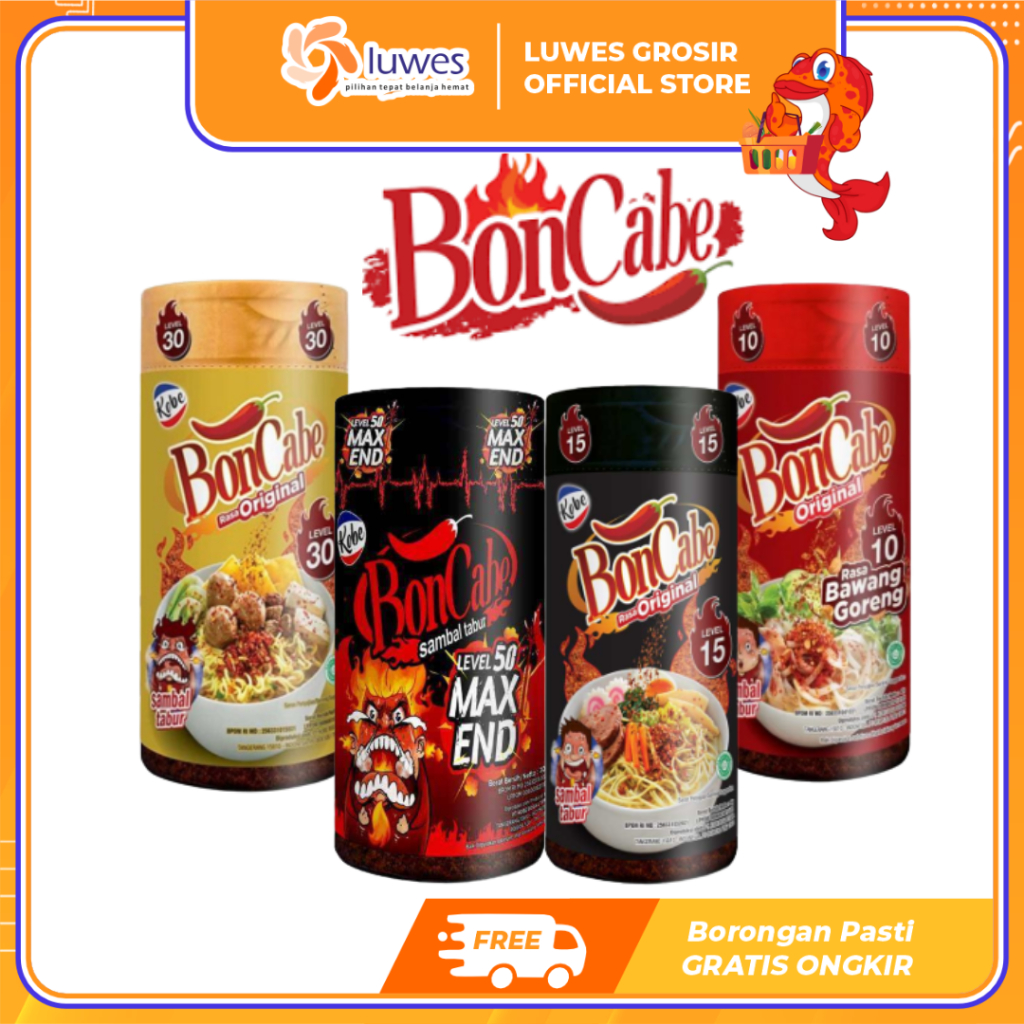 

BonCabe Sambal Tabur Level 10-50 Max End Termurah